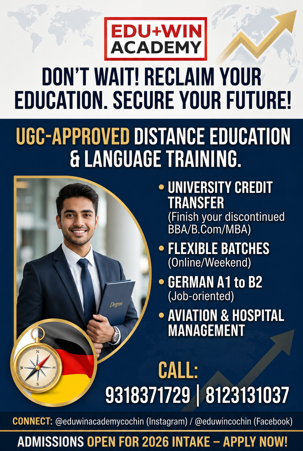 UGC-Approved Distance Education & Language Training